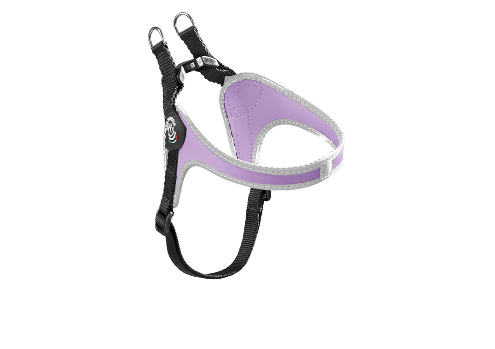 Easy Fit Silver - Lilac Harness with Adjustable Girth