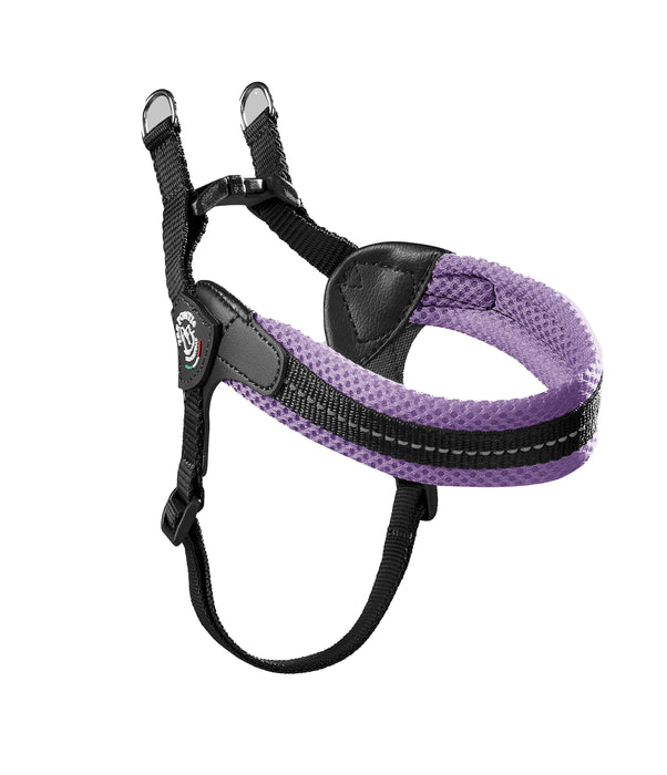 Easy Fit Mesh Harness Lilac with Adjustable Girth