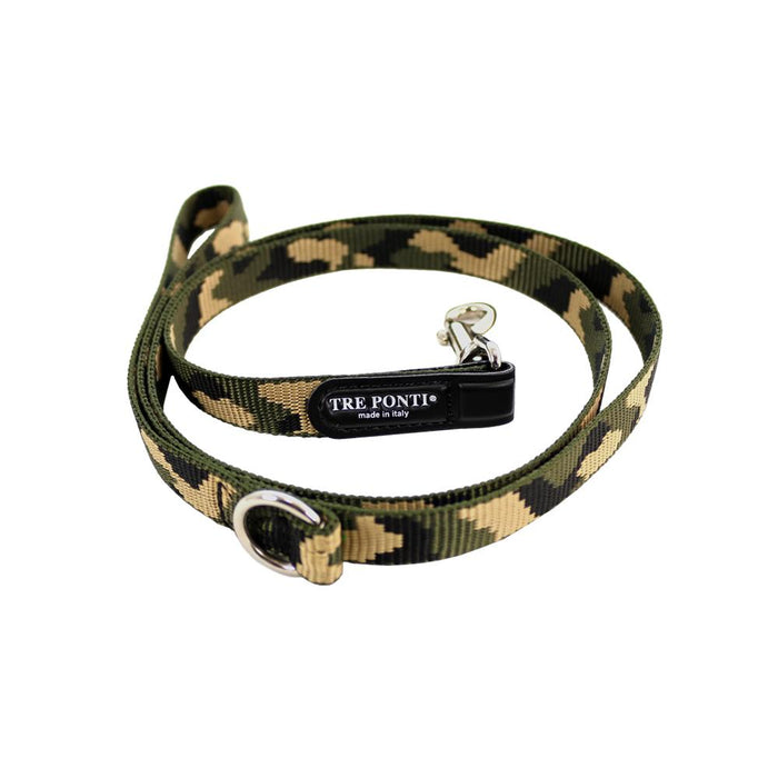 Green Camo Lead 130cm